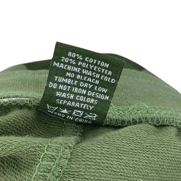 DIXXON Green Camouflage Athletic Shorts Brown Black Size Large S54 - Picture 7 of 8